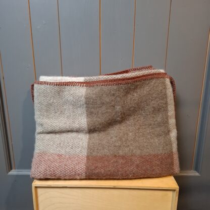 Klippan deken block rust throw