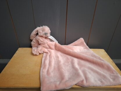 Mini Rabbit Richie met fleece deken - Image 3