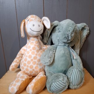 Olifant en Giraffe Happy Horse