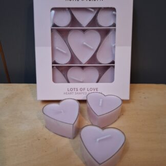 Lots of Love Hartjes kaarsen