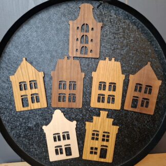Houten Koelkast magneetje