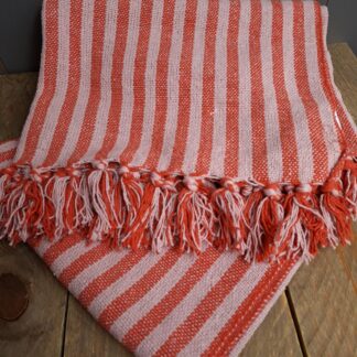 Au Maison Stripe Rose/Red