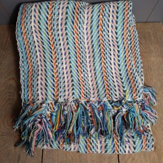Au Maison Zigzag Weave, Unika Naturel/Blue